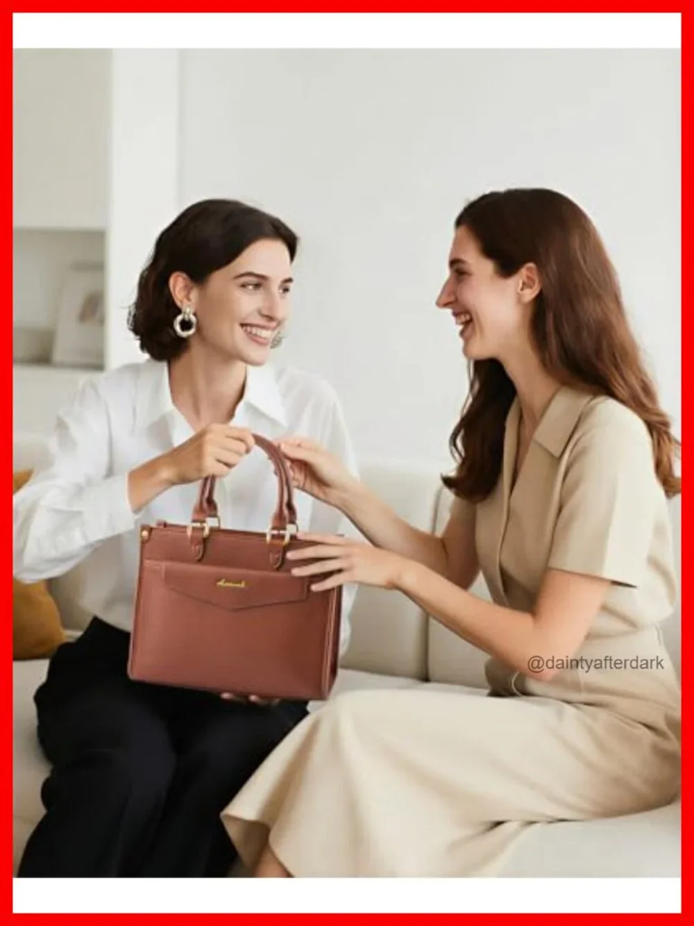 PU Leather Satchel Tote Purse, Crossbody Shoulder Bag with Top Handle